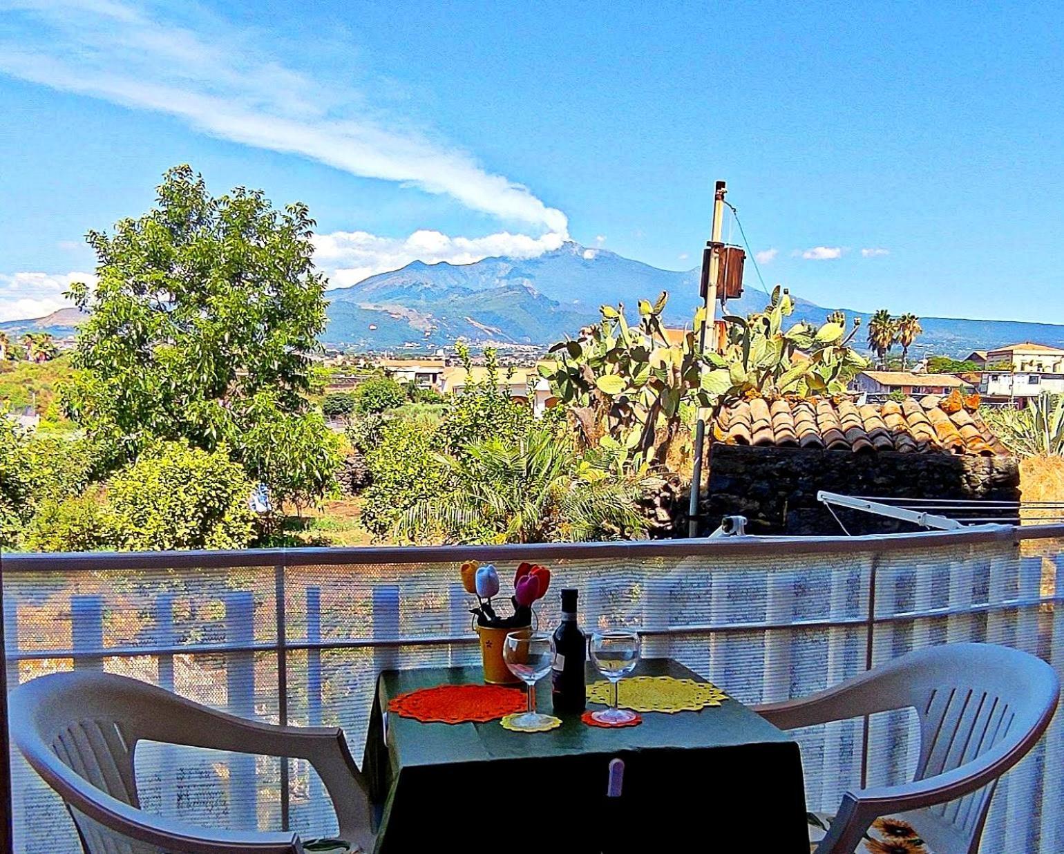 Casa Del Sole Con Vista Sull'Etna A 200 Mt Dal Mare Βίλα Acireale Εξωτερικό φωτογραφία
